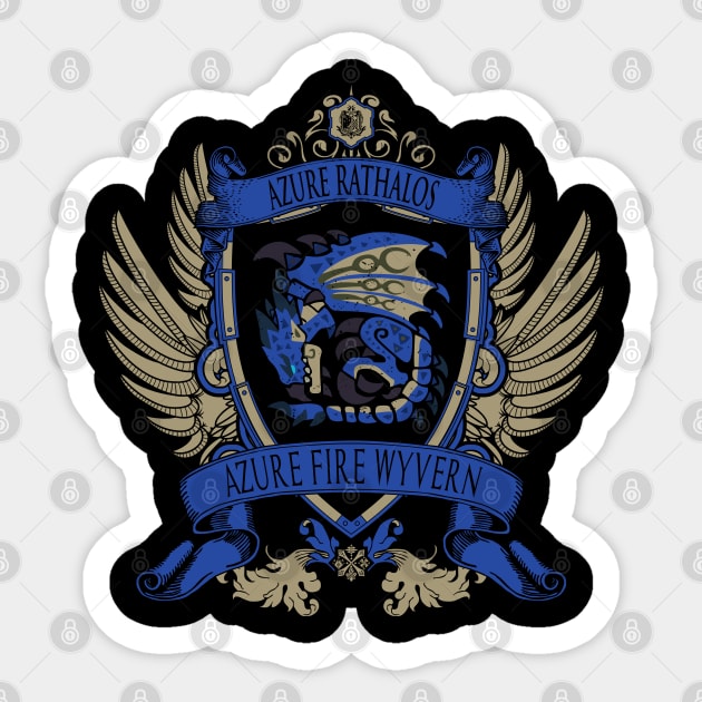 AZURE RATHALOS - LIMITED EDITION Sticker by Exion Crew